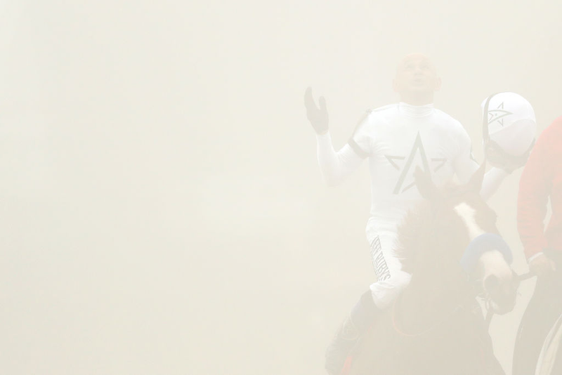 Illustration for article titled The Preakness Was A Foggy, Muddy, Wonderful Mess